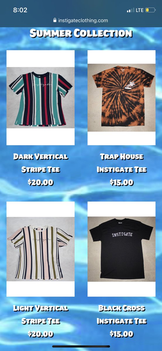 JordonLeon3's tweet photo. If you have any free time, go visit @INSTIGATECO shop. Link is his the bio. My brother started this company for a good cause and just hit his one year mark. If you have a second, retweet this to help his brand break above the rest. These are just a few of his new designs!!! https://t.co/yScNT0WTwK