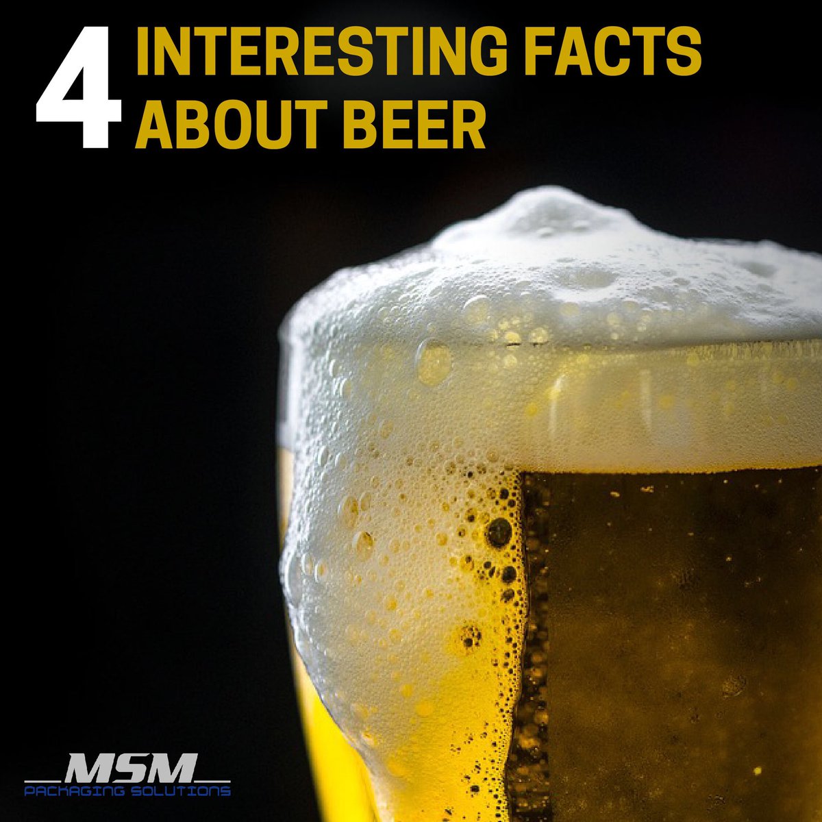 msmpkg's tweet photo. Today we bring you 4 curious facts about beer! Are you ready? 👀
⠀⠀⠀⠀⠀⠀⠀⠀⠀
1. There is a phobia, called "cenosillicaphobia", which refers to the fear of having an empty beer glass 😱🍺
.
2. The first recipe for brewing beer dates back to 6000 a.C 🔙 https://t.co/oij7fg85OL