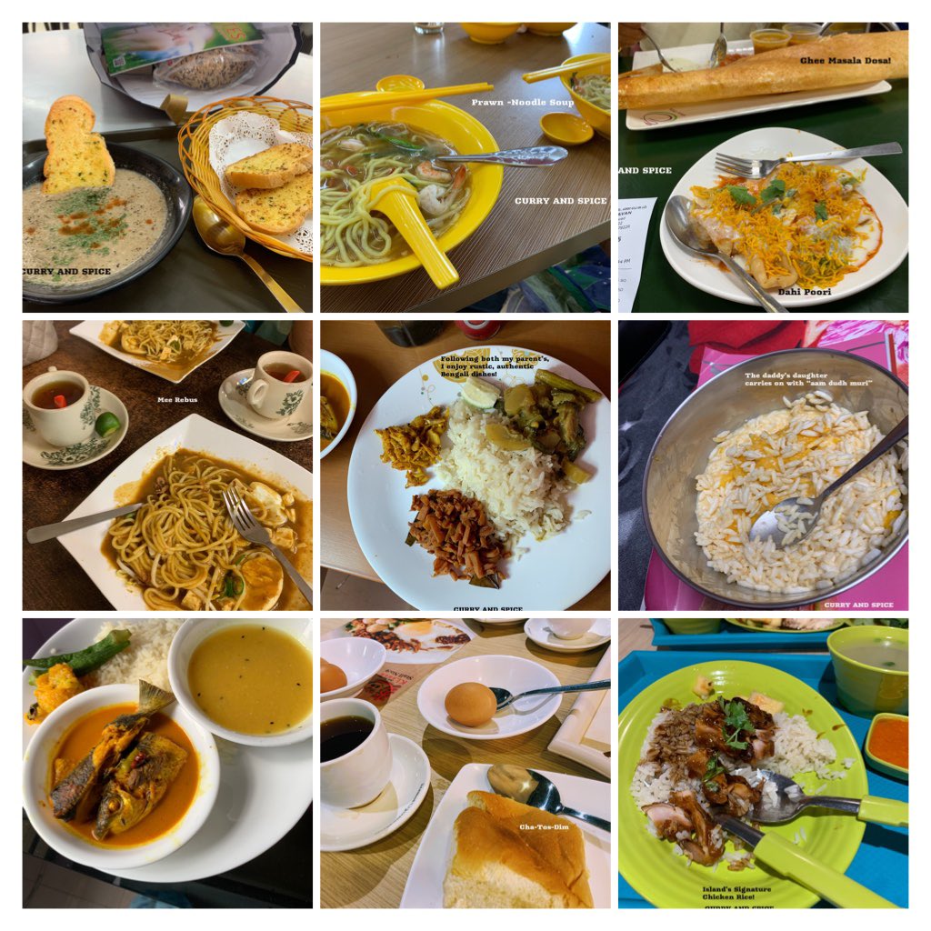 Missing our beautiful island, enjoying home cooked food in the land of origin too! #InKolkata #AwayfromSingapore #lovebothplaces #StayTuned