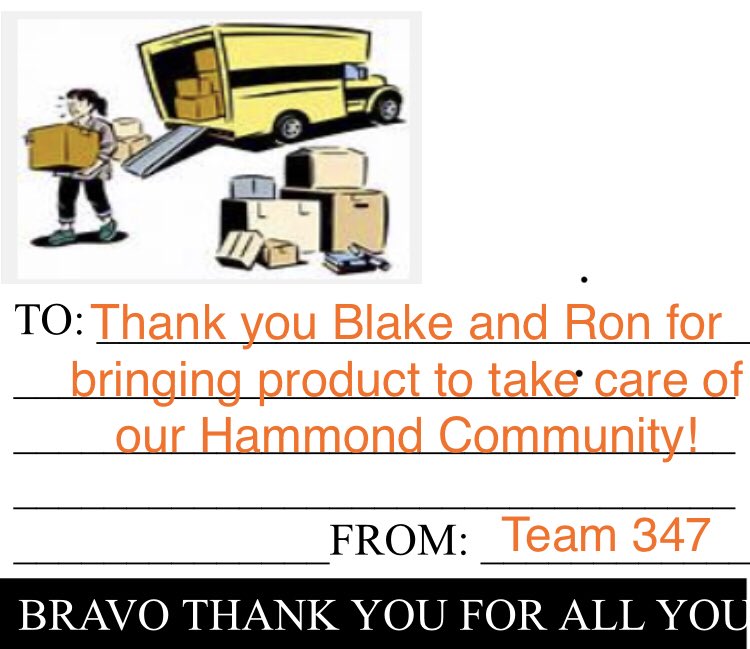 Thank you Blake and Ron from Team Hammond!! @BlakeOlivierHD <a href="/rjwoutdoors/">Ron Weatherhead</a> <a href="/ChrisDurand_HD/">Chris Durand</a> <a href="/Ktklingler/">Katie Klingler-Purugganan</a>