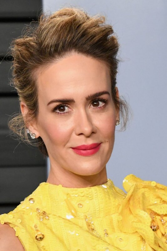 christopherbirk's tweet photo. Guess I was bored - but ran my favorite actress @MsSarahPaulson through this FaceApp! Crazy how realistic this looks!! And she’s still beautiful! https://t.co/oIeeJ50PI0