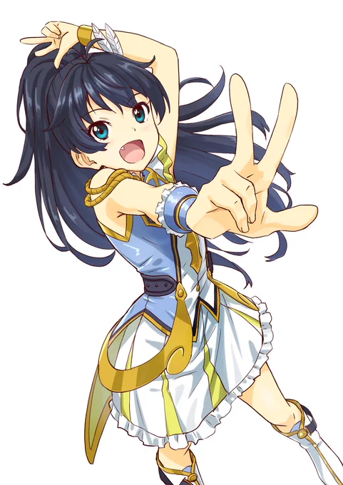 少し遅れたけどミリシタ2周年おめでとう!
3年目もがんばるさー
#ミリシタ
#我那覇響
#MediBangPaint 
