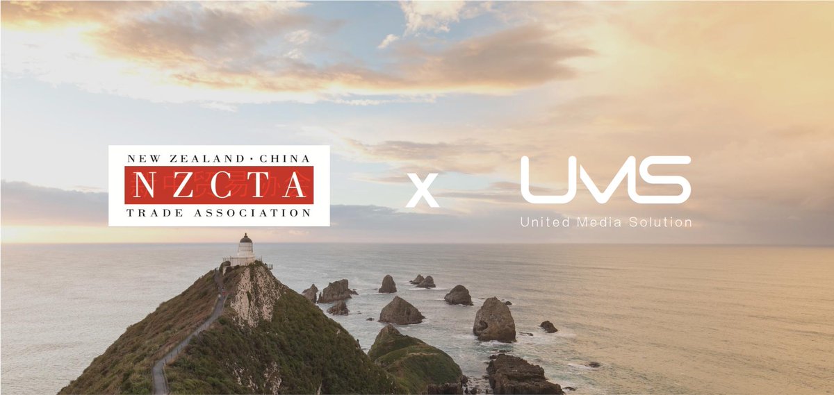 umschina's tweet photo. United Media Solution (UMS) has become an official sponsor of New Zealand China Trade Asociation (NZCTA). Later this year we will be launching a series of events to create greater awareness of the opportunities for New Zealand businesses in China.  
https://t.co/9OdaMISuXn https://t.co/orvL4wpXxM