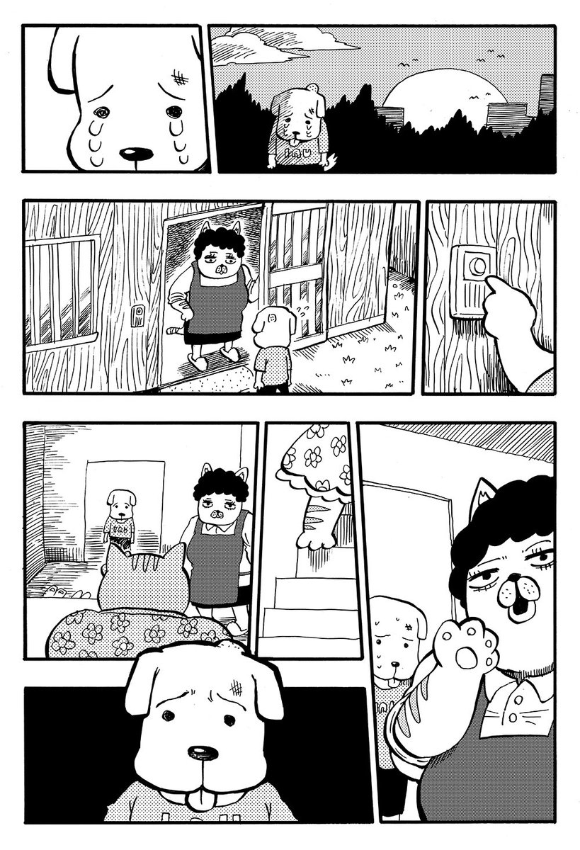 漫画「ヤンキーと犬」② 