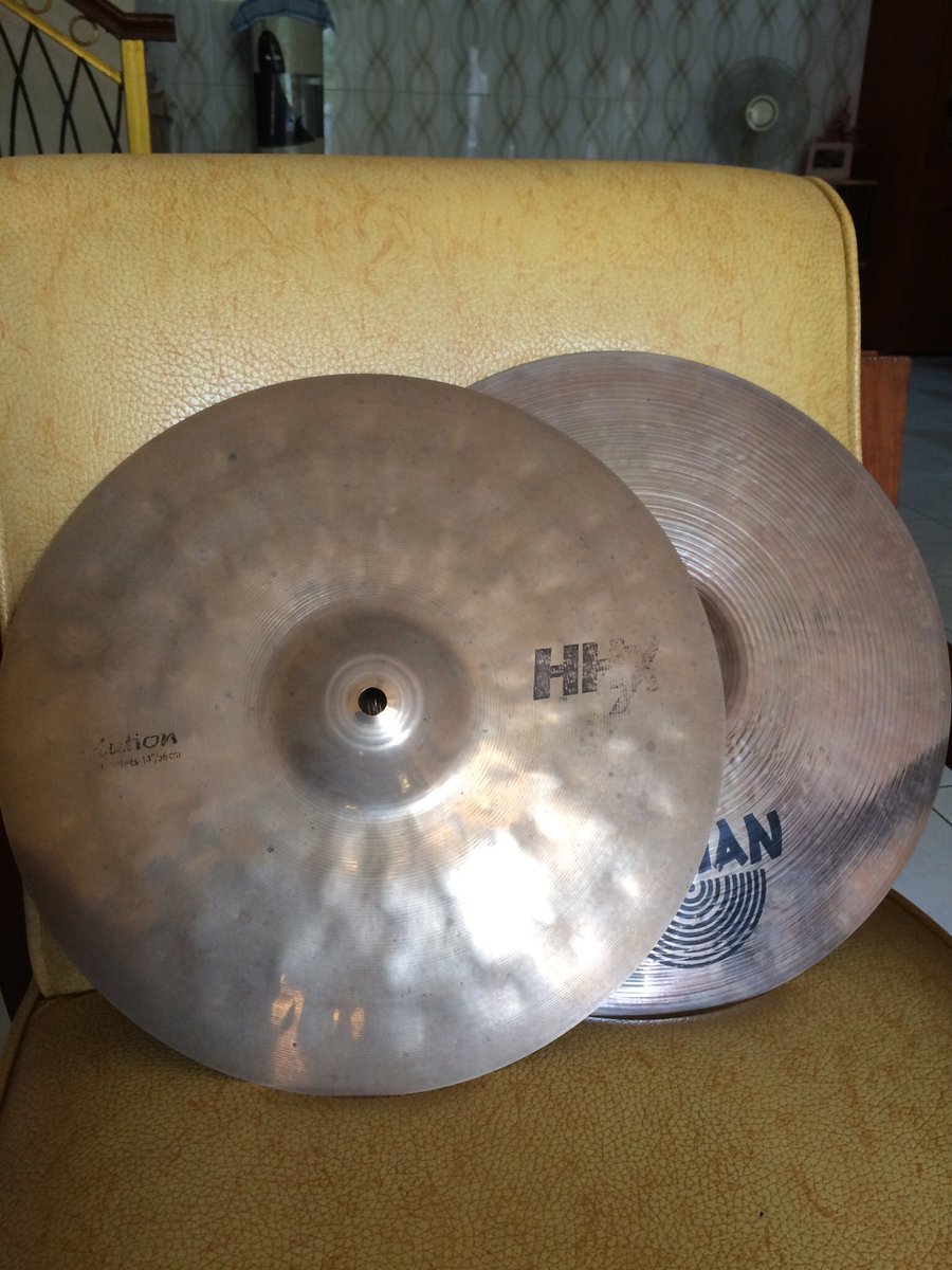 _samuelsusanto's tweet photo. @DrumBagus WTS Hihat Sabian HHX Evo 14” no crack no keyhole, MULUS pemakaian pribadi.. 2,6 nego halus WA 08998289885 https://t.co/SQkyjoMGPT