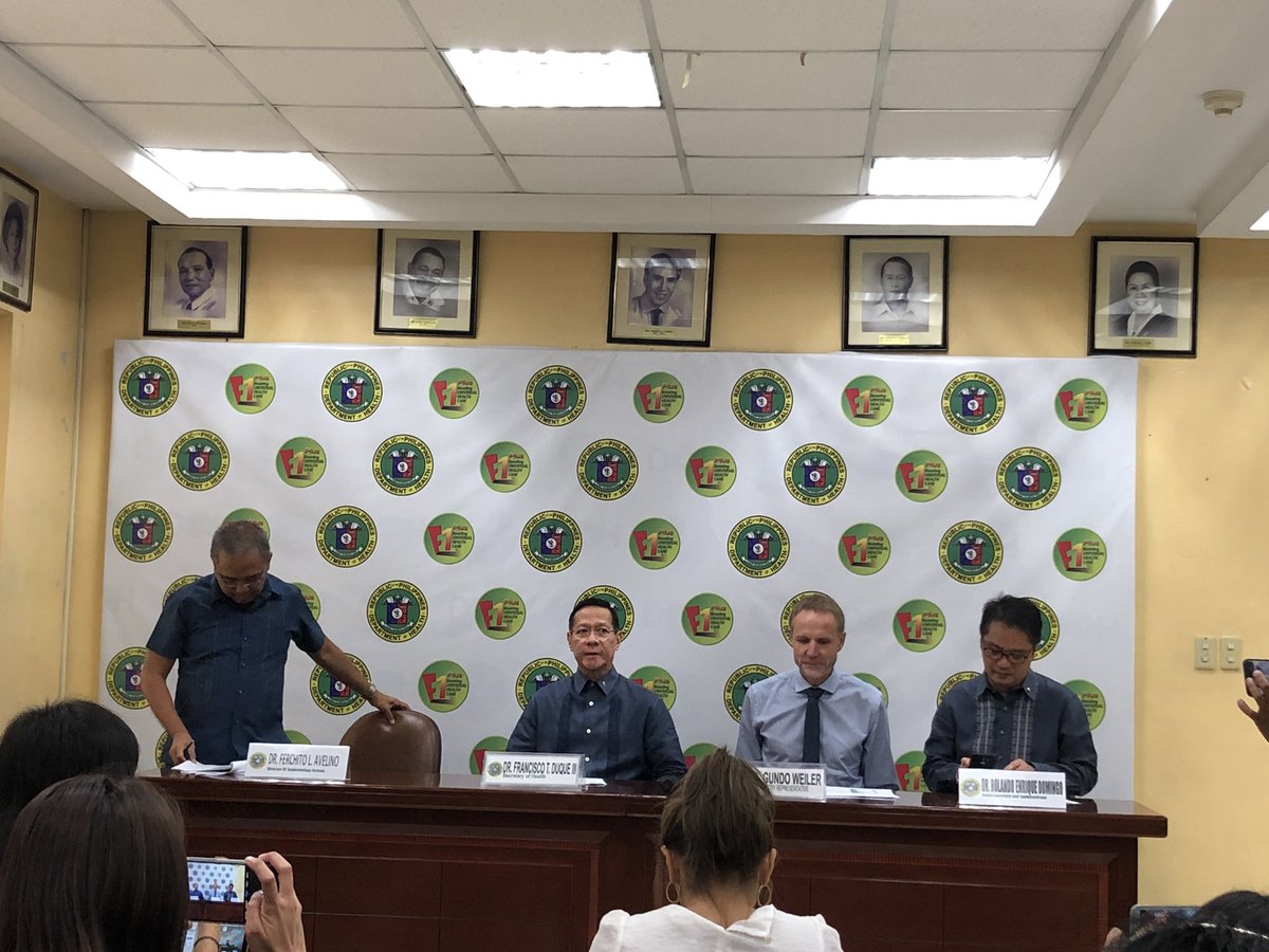 mavgonzales's tweet photo. JUST IN: Health Sec. Francisco Duque III declares National Dengue Alert due to rapidly increasing nymber of cases observed in several regions.

106,630 dengue cases have been recorded from January 1 to June 29 this year. @gmanews https://t.co/zED6oV3izq