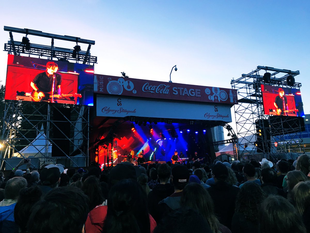 X929's tweet photo. Few better ways to end @calgarystampede than hearing @dcfc close us out after an incredible 10 days! #yyc #cokestage @MattBerryFM https://t.co/kSKgClWsHa