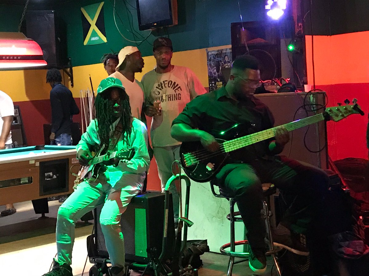 ParisWebb7's tweet photo. RT @johndavidblack7: John David Black (The Guitari$t) at Reggae Grill with Partly Cloudy Band (June 25, 2019) #johndavidblack #johndavidblacktheguitarist #reggae #jazz #blues #neosoul #partlycloudyband #guitar #guitarist #openmic #leadguitar #rythmguitar… https://t.co/dZlgwDa4AW