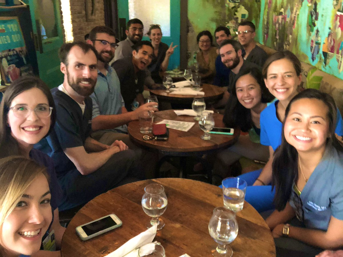 AmyKhongMD's tweet photo. Lunch with the whole crew - residents, interns, and our med students! #secondfam @FortWorthEM https://t.co/UV5ebfCCsV