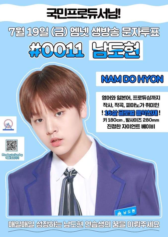 HyThn7's tweet photo. @ansdn1 남도현 뽑아주세요 https://t.co/c8AtevWg6y