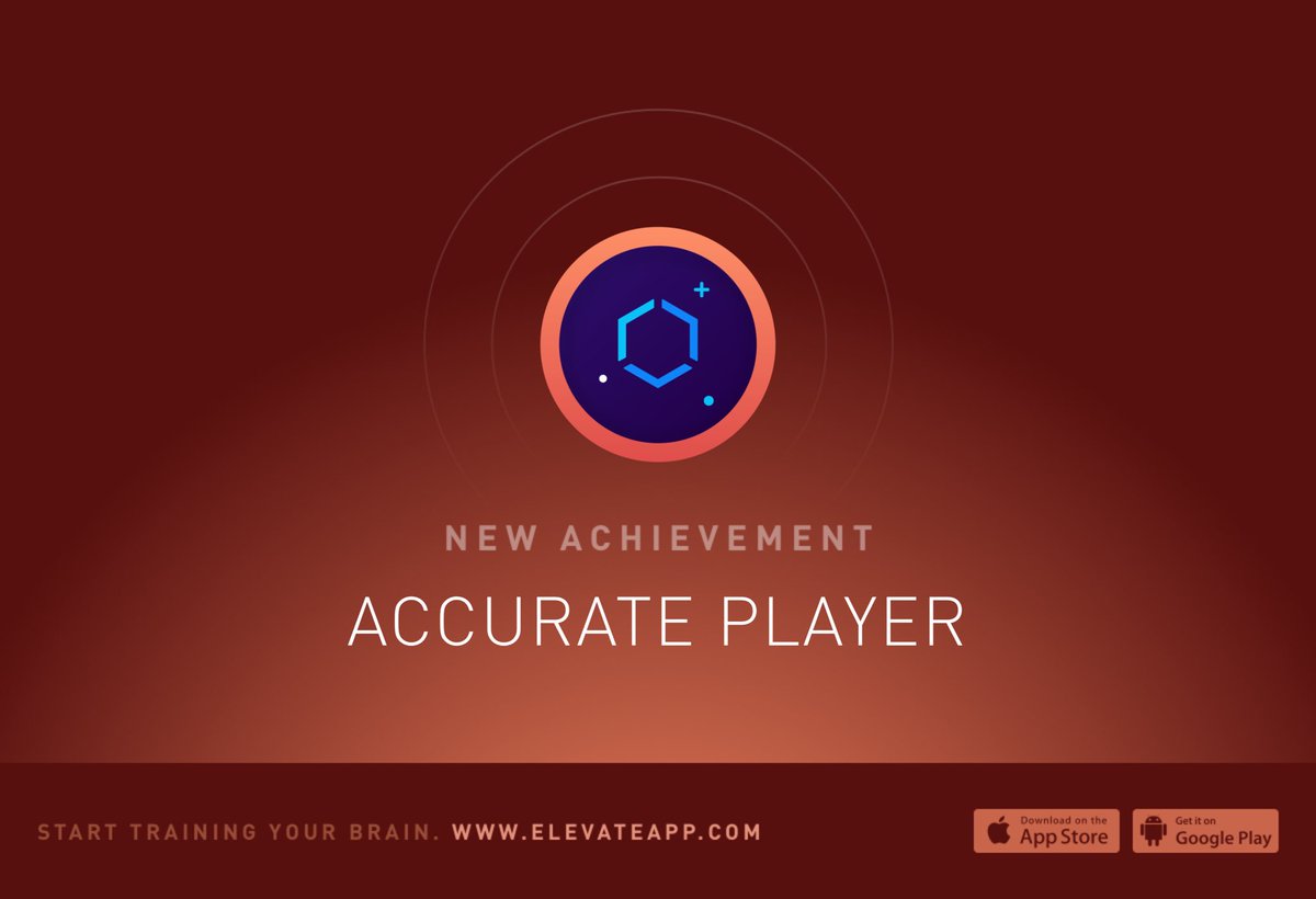 ju_t_emanuel's tweet photo. I unlocked a new Achievement in Elevate. You can challenge yourself too. Get Elevate here: https://t.co/6utcgxmSj6 https://t.co/HapglWMY6u
