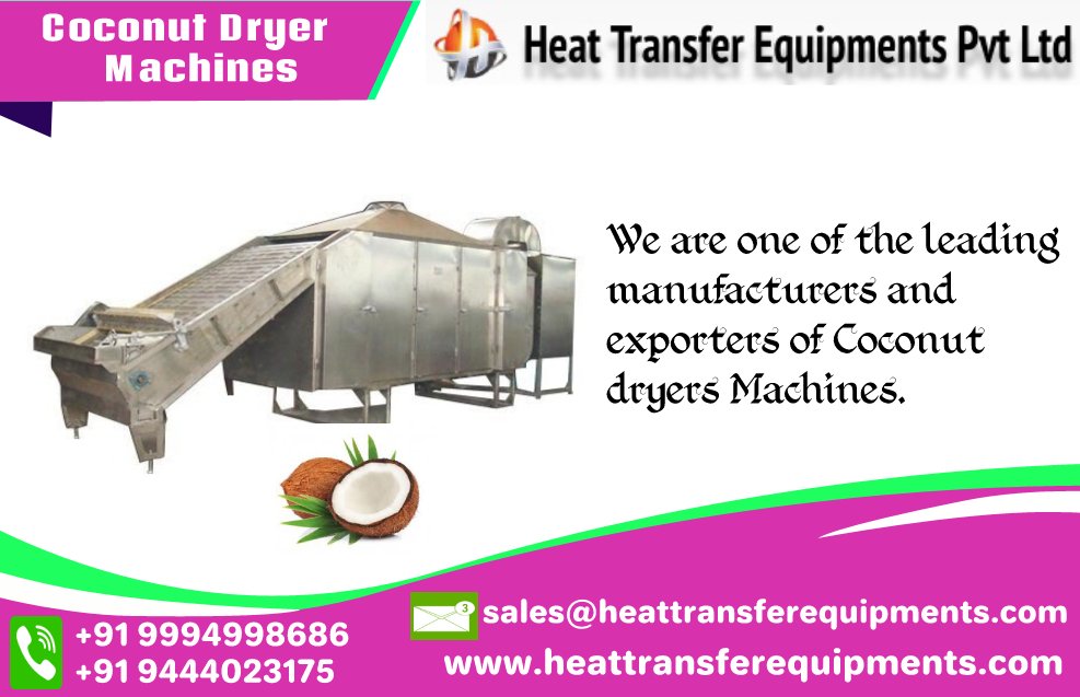 heatequipments's tweet photo. #BigLittleLies #MasterChefLaRevancha #contravientoymarea #CoconutDryer #machines #Manufacturing #export #Australia #unitedkingdom #UnitedStates #Turkey #dryermachine #Indonesia #Thailand #india #malaysia #Vietnam #Germany #Italy Click:https://t.co/lNB2PoN50g https://t.co/eSJAOc9TWM