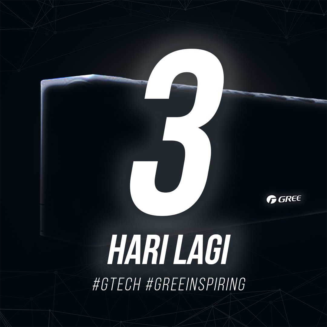 greeindonesia's tweet photo. GREE-buddy, tinggal 3 hari lagi menuju #GreeInspiring Grand Launching
—
Kejutan apa yang akan hadir pada 17 Juli 2019. Saksikan via Live Stream Instgram!
—
#GTech #GreeInspiring #GreeBeraniBeda #greeindonesia https://t.co/nIUfK7Qlkr