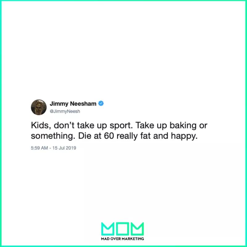 MadOMarketing's tweet photo. Oh boy. https://t.co/U53lpoXHJM