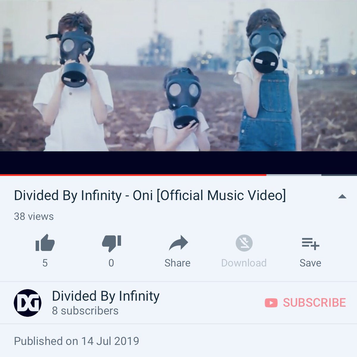 DividedByInfin1's tweet photo. @Jenn_Thompson Our “Oni” video just released yesterday

Youtube: https://t.co/1SoaxBE3Fk https://t.co/Fngy1lK1Bx