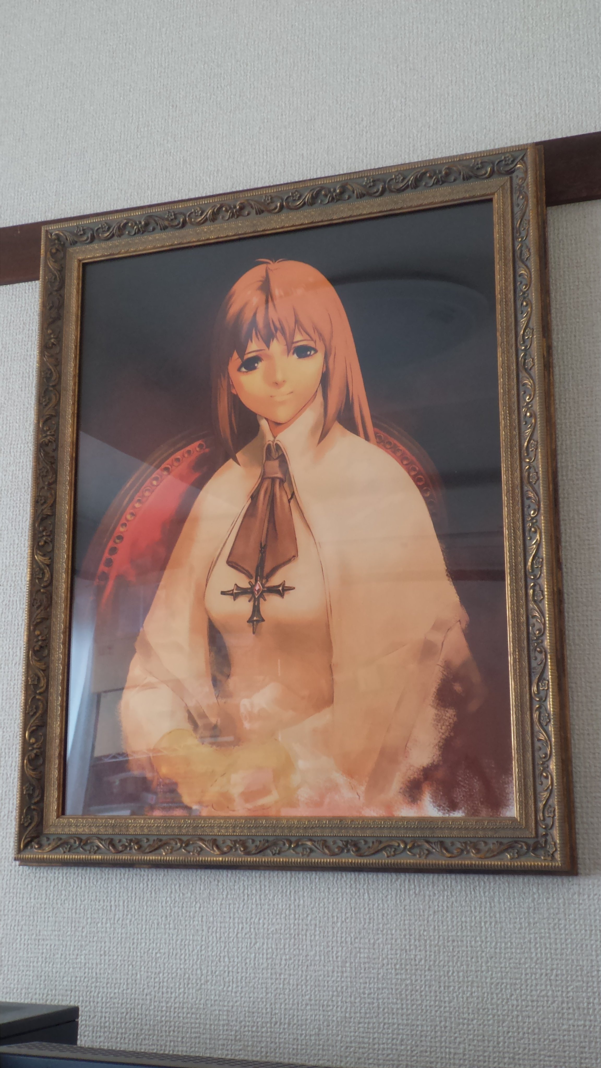 【初回生産版】ゼノギアス　サイン&シリアルナンバー入り　複製原画　ソフィア肖像画 Amazon.co.jp: 初回生産版ゼノギアス サインシリアルナンバー