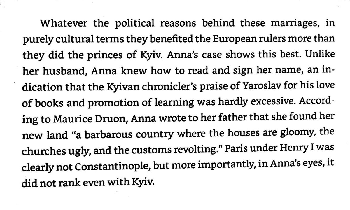 Kiev was once more cultured than Paris. Perhaps in our lifetime, we will see Kiev become more important culturally than Paris again.