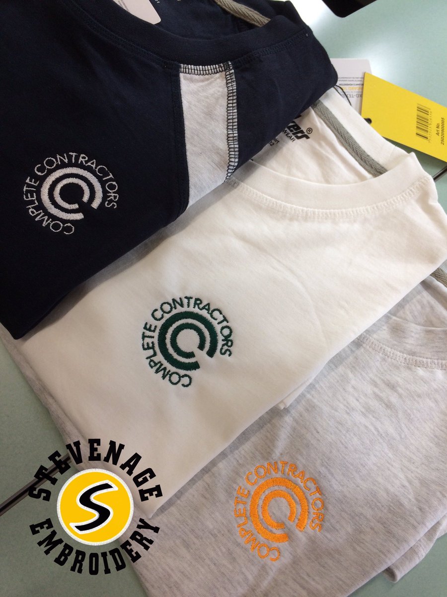 stevenageemb's tweet photo. New week, new t-shirts. Starting the week fresh. https://t.co/hs6xxUYjiY #workwear #embroidery #embroideredworkwear #printedworkwear #branding #uniform #stevenage #stevenageoldtown #poloshirts #polos #deals #tshirts #mondaymotivation https://t.co/N2wNbQM7fl