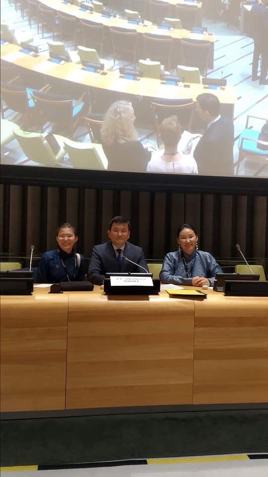 worldvisionMGL's tweet photo. #Mongolian child is with the World leaders #ChildrenInSDGs meeting in NY USA. 

Монгол хүүхэд дэлхий дахины удирдагчидтай #Тогтвортойхөгжлийнзорилго2030. 

#HLPF2019 in New York.
#WorldVisionMongolia. https://t.co/1pd3lqCCIl