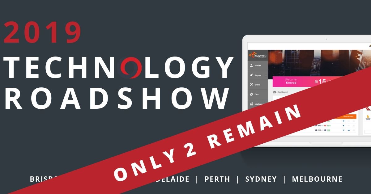 orbitworldau's tweet photo. ONLY 2 TECHNOLOGY ROADSHOWS REMAIN! 
Hear about the latest innovations in technology and learn where it is taking the travel industry.

REGISTER NOW! 
Melb 23 July > –  https://t.co/67Xc8U9kc0 
Syd 31 July > https://t.co/OtWGT2XOpd

#traveltechnology #travelmanagement https://t.co/l7CW6lSVd9