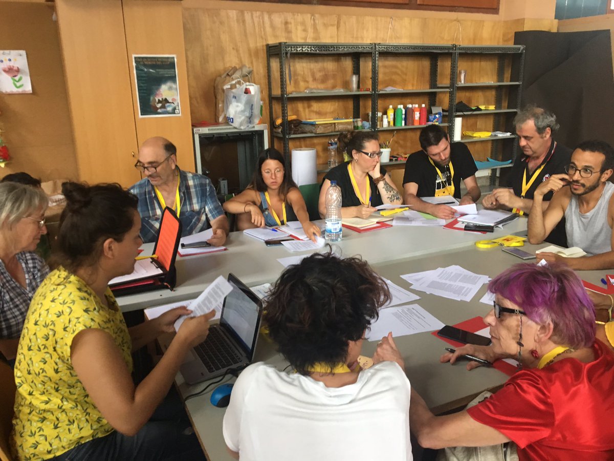 cupnacional's tweet photo. ☀️Ahir Celrà va acollir centenars de militants d'arreu del territori per l'#AneCUP
Debat i reflexió col•lectiva, idees i propostes per traçar el camí #EntreTotesTot https://t.co/sdGWd21JY3