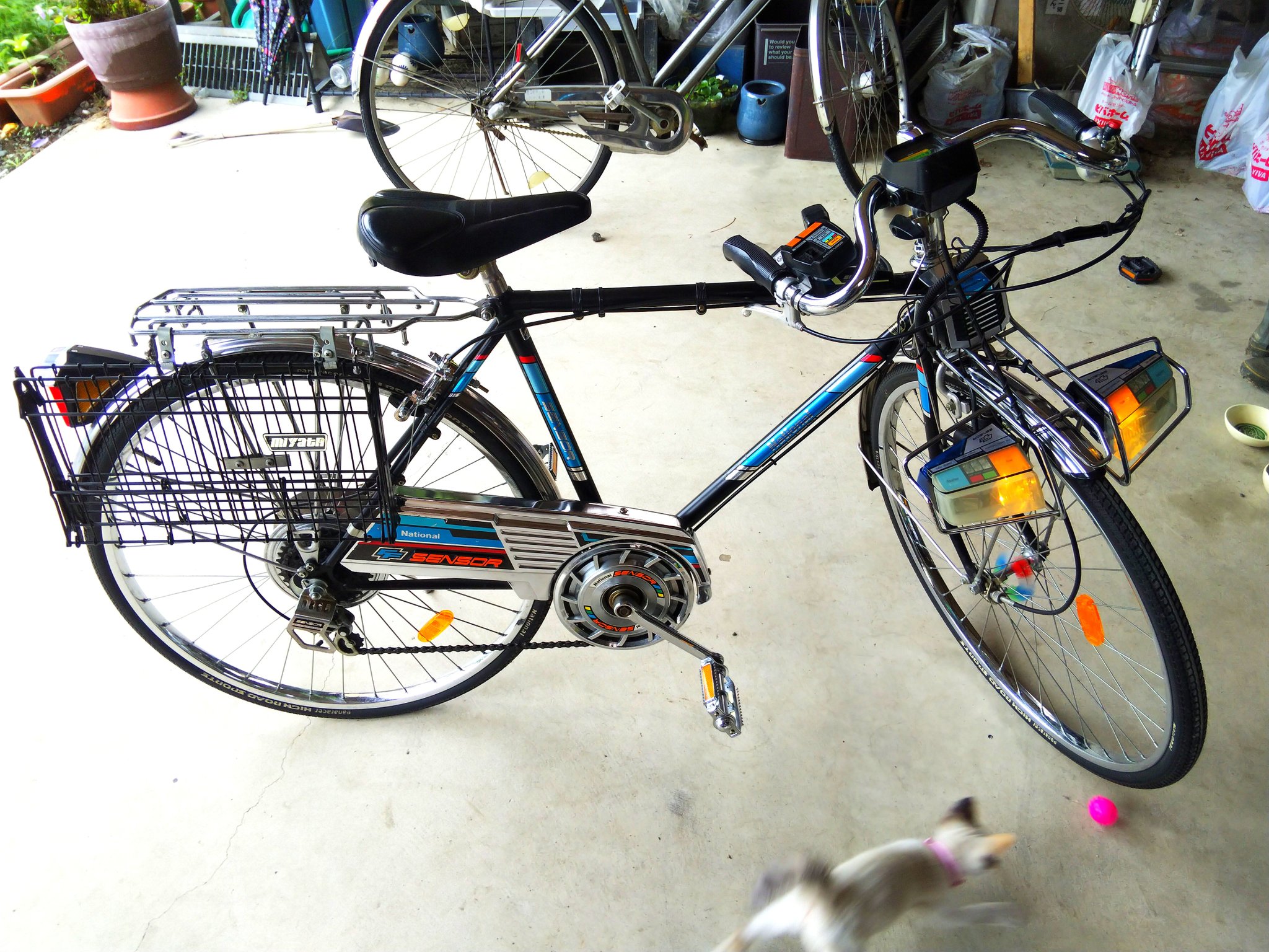 未整備　NATIONAL SENSOR FF DISC デコチャリ　スーパーカー ナショナル スーパーカー自転車 FF DISK