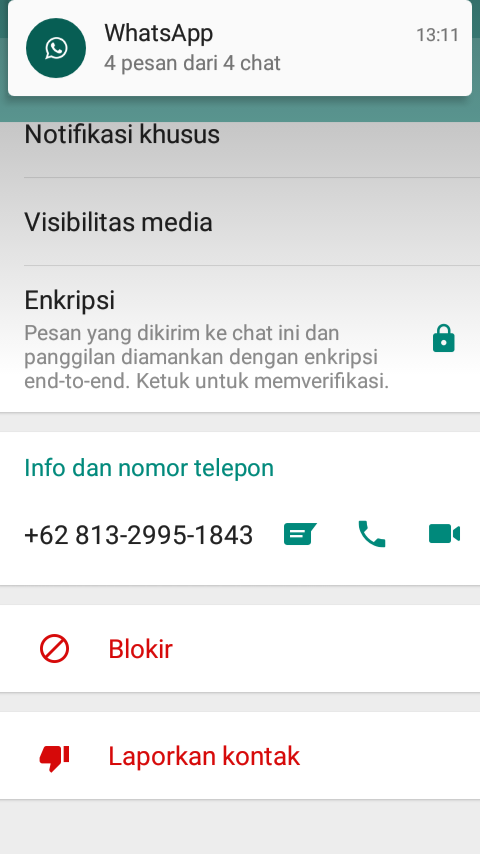 Tlg yg punya no ini konfirmasi baik2 ya buka blok wa sblm ada tindakan lbih lanjut
