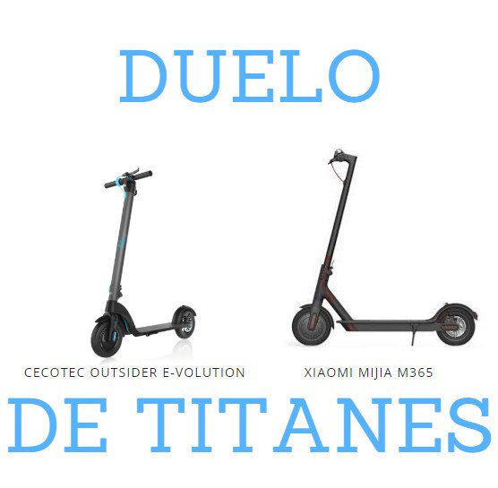 Xiaomi M365 VS Cecotec Outsider Demigod, ¿cuál es el patinete de 2019? -> compramania.com/m365-vs-outsid…
#Xiaomi #cecotec