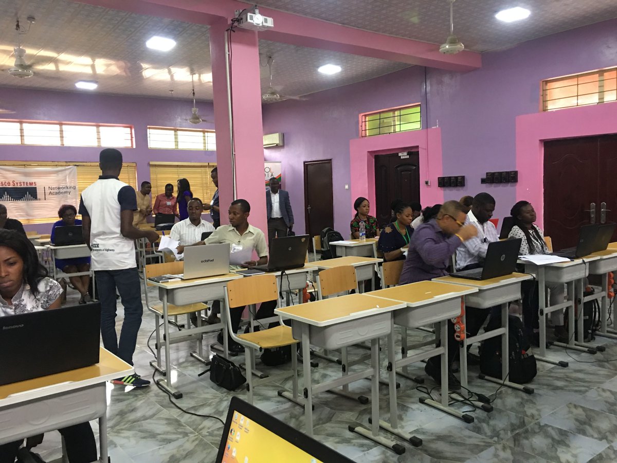 Edufirstng's tweet photo. We are live here at the IoT Center, FSTC, Yaba, Lagos for the #CodeMyRobot Bootcamp.
It promises to be full of fun, learning, creativity and “build-it-yourself” experience.
Still want to be a part of the bootcamp? Click here: https://t.co/2qSHWtId2r to register NOW. https://t.co/TDjMuUtI4p