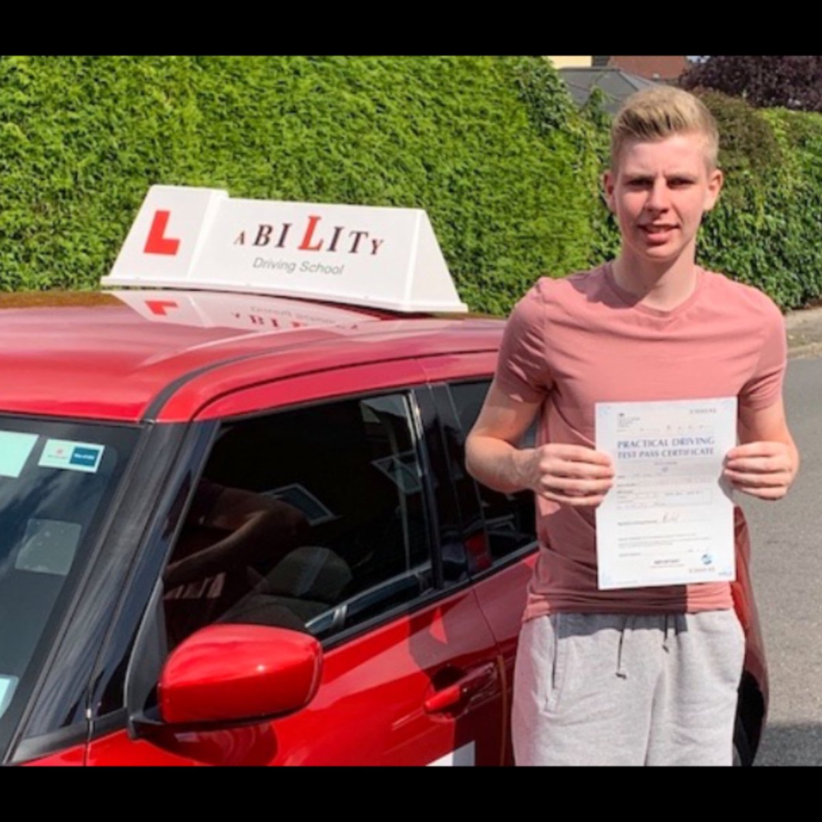 AbilitySchool's tweet image. Well done Elliot for passing your practical driving test 1st time, on Friday 12th July. Congratulations again, from your instructor Mark Banyard and the rest of the team at Ability Driving School. #abilitydrivingschool #passfirsttime #practicaldrivingtest