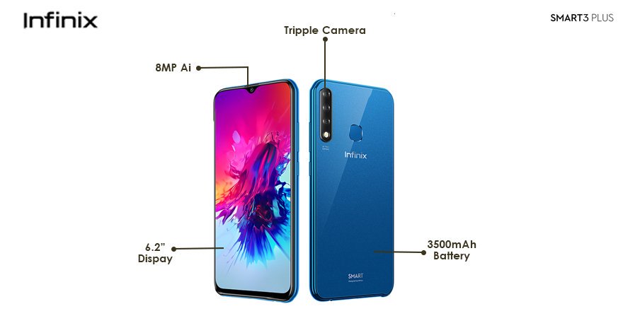 InfinixMobileTZ's tweet image. Wiki Mpya na Simu ya Kijanja kutoka #Infinix,  Simu hii ni #Smart3Plus .

Na hivi ni vitu vinayo ifanya kuwa ya kipekee.

#Smart3Plus 

#Smart3NdioHii