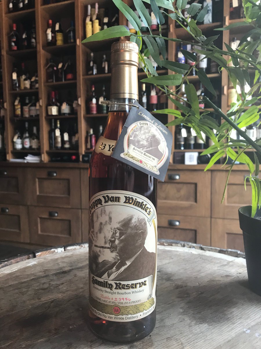 #PappyVanWinkle's iconic 23-year old is up for grabs in this month's #ReservedRange raffle.

Rich and spicy, with notes of dark fruit, espresso coffee, oak and buttery toffee. It's sublime stuff.

Enter now via for your chance to buy: bit.ly/2S6LyW2

Best of luck!