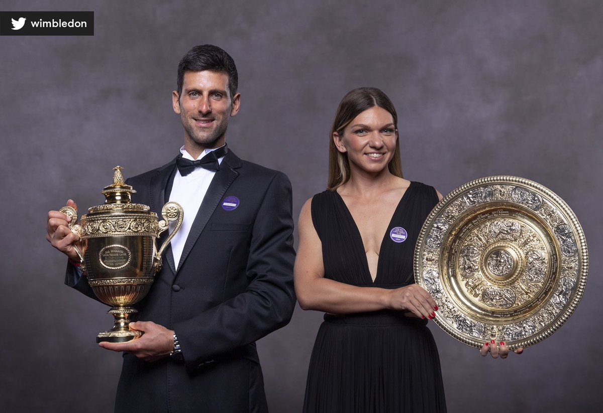 ESPNtenis's tweet image. ¡#BuenLunes para los campeones de #WIMBLEDONxESPN!

@DjokerNole 🏆 @Simona_Halep