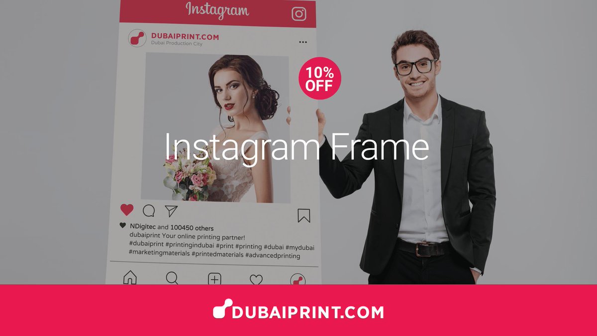 dubaiprint2020's tweet image. Don't want a typical wedding?😍 Stand out by ordering an Instagram Frame and spicing up the atmosphere.🤵👰
📢 Get Instagram Frame at Dubaiprint with 10% OFF till July 21.👇
buff.ly/2JIVOl5

#DubaiprintSale #PerfectWedding #InstagramFrame #WeddingParty #DubaiWedding