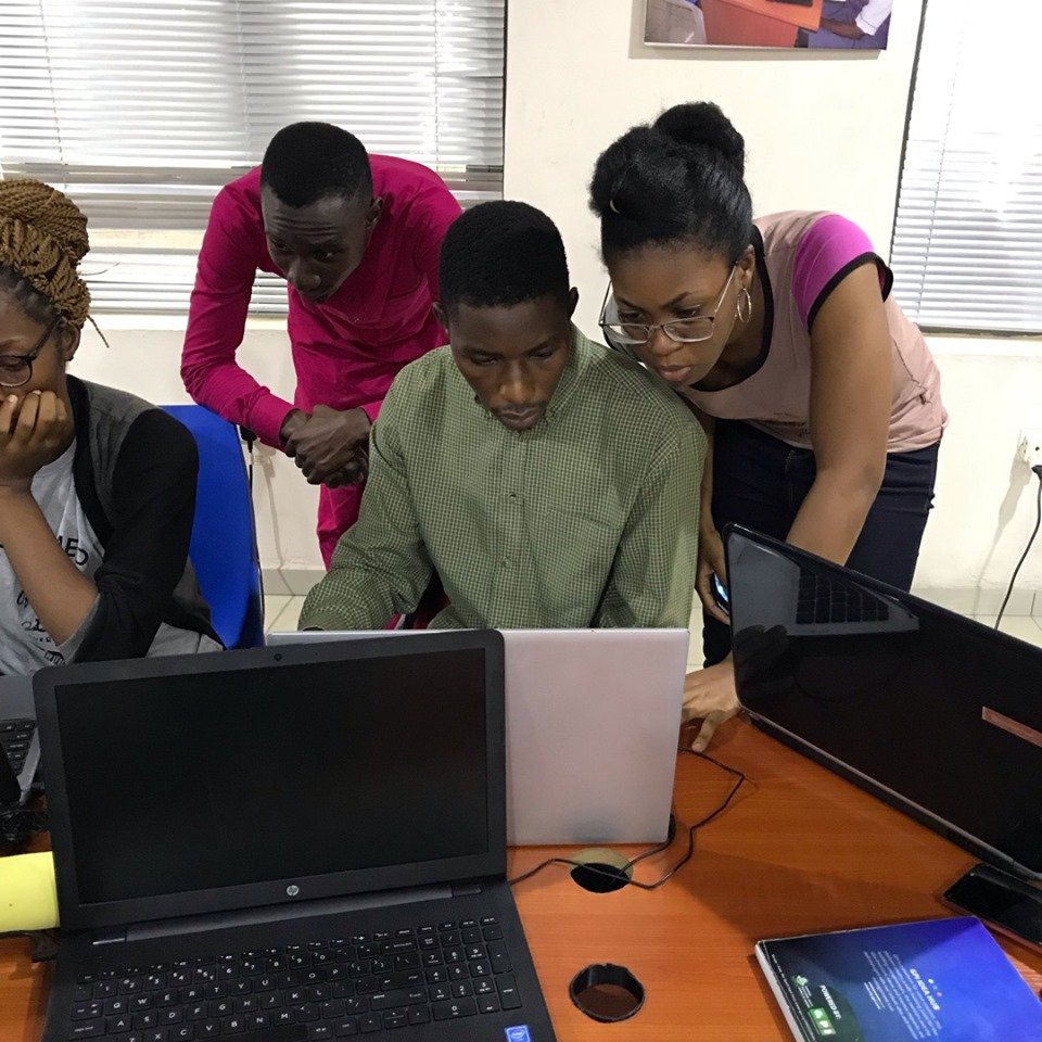 WAAW_Foundation's tweet image. This morning, participants continued JQuery 
#waawfoundation #shehacksafrica #codingbootcamps