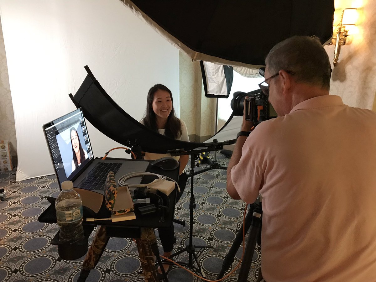 Are you ready for your free headshot? We’re by the registration area waiting for you! #NSPRA2019