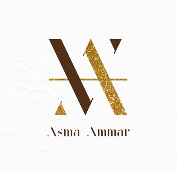 Brand Logo Businesscards Invoice Designed For Asma Makeup