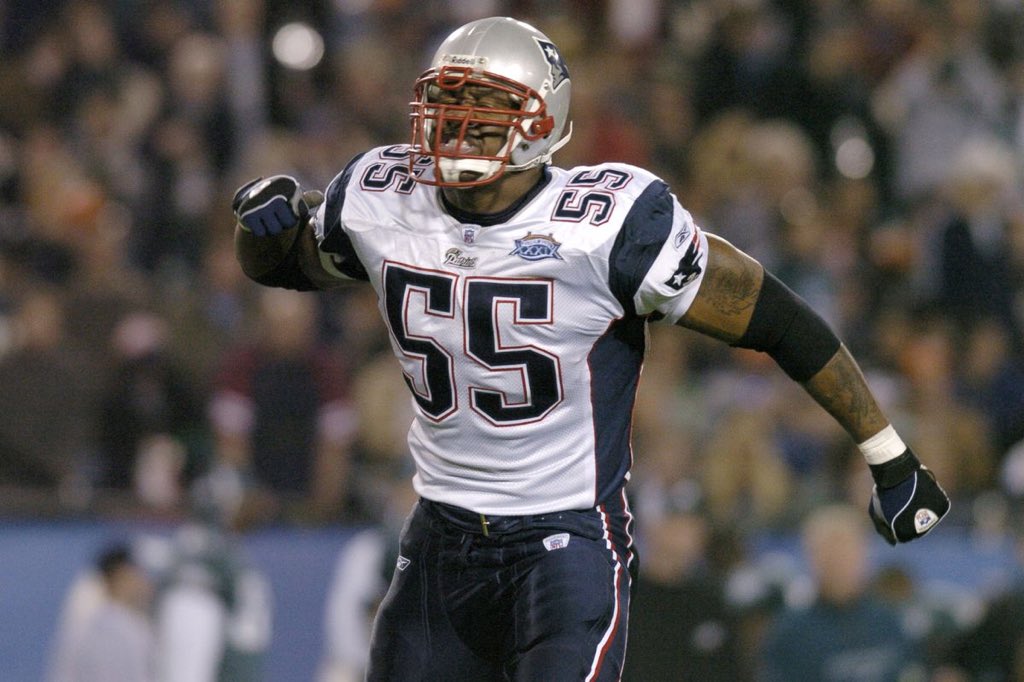 We've got Willie McGinest days left until the  #Patriots opener!The 1st draft pick of the Kraft era (4th overall in 1994), McGinest was a cornerstone of the Pats defense for 12 seasonsHis 78 sacks are the 2nd most in Pats history, & his 16 career playoff sacks is an NFL record