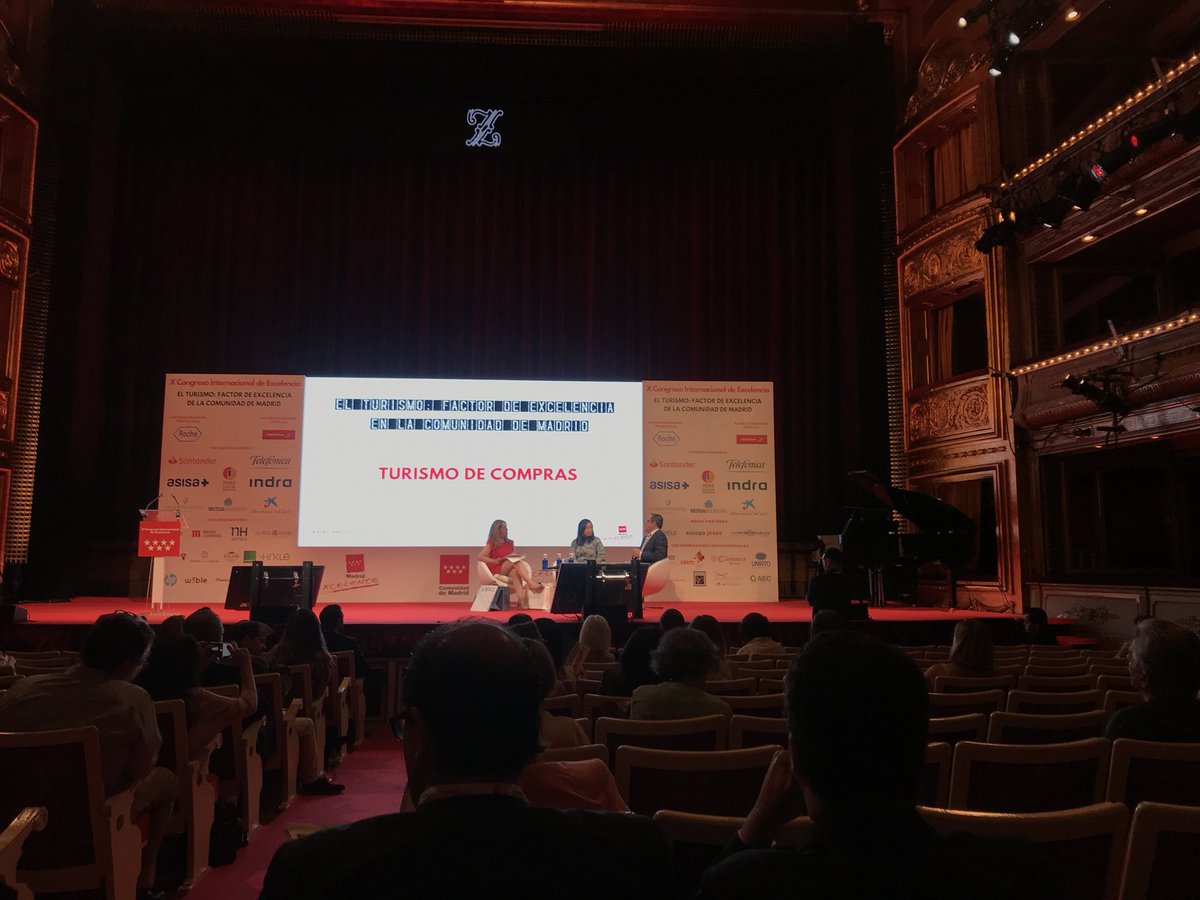 CtripSpain's tweet photo. Asialink Spain presente en el X Congreso Internacional de Excelencia - El Turismo: Factor de excelencia de la Comunidad de Madrid celebrado en el Teatro de La Zarzuela @MadridExcelente https://t.co/2ncocUtrrZ