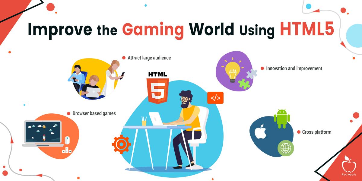 RedAppleTech's tweet image. How to improve the gaming world using #HTML5? Good Read at: bit.ly/2WyqZnQ
#HTML5Game #HTML5GameDevelopment #GameDev #RedAppleTech