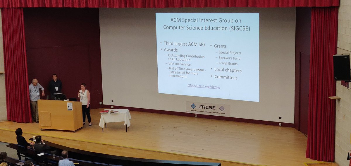lee_stott's tweet image. Start of ITiCSE 2019 at @aberdeenuni #SIGCSE