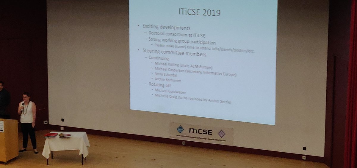lee_stott's tweet image. Start of ITiCSE 2019 at @aberdeenuni #SIGCSE