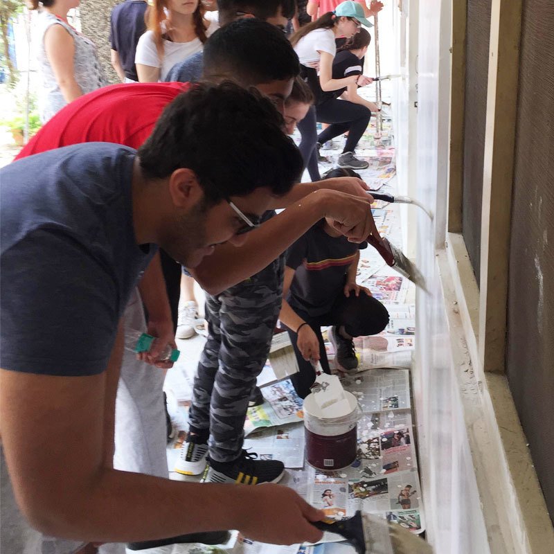 GreenfieldIntS's tweet image. On the World Youth Skills Day, we would like to bring attention to our #IB Career-related Programme.
Throwback to the Spring break when many of our Grade 11&amp;amp;12 IBCP students went to India to help renovate an orphanage.
#behappybegcs #InspiringYoungMinds #ProudlyTaaleem #wysd2019