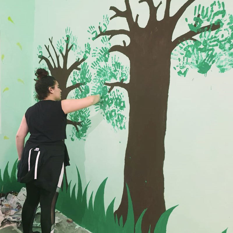 GreenfieldIntS's tweet image. On the World Youth Skills Day, we would like to bring attention to our #IB Career-related Programme.
Throwback to the Spring break when many of our Grade 11&amp;amp;12 IBCP students went to India to help renovate an orphanage.
#behappybegcs #InspiringYoungMinds #ProudlyTaaleem #wysd2019