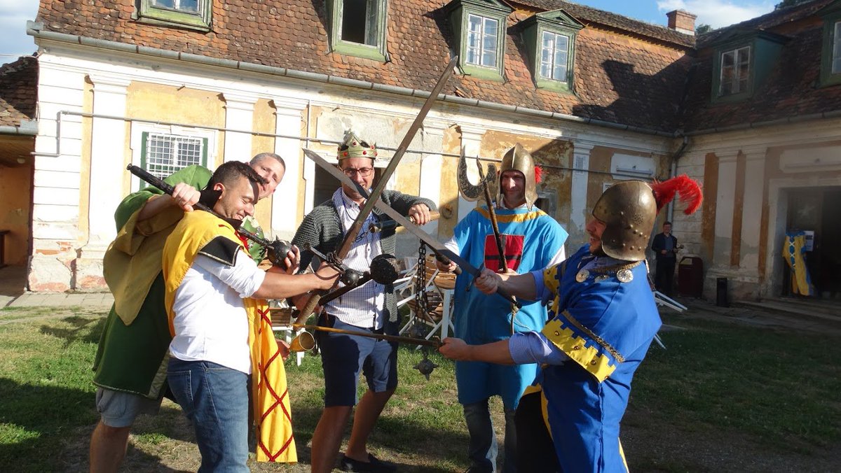 MyWave Cost Action members - dress up party.