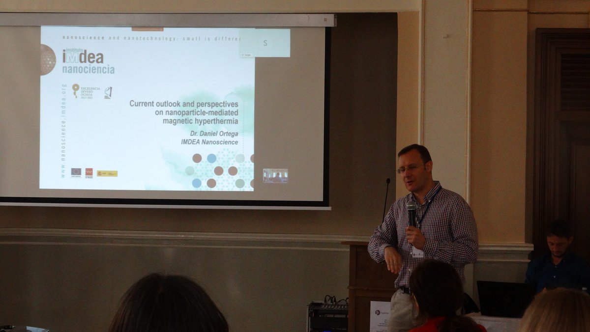 Daniel Ortega's <a href="/daorpo/">Daniel Ortega</a> presentation on magnetic hyperthermia during MyWave Sibiu Meeting.