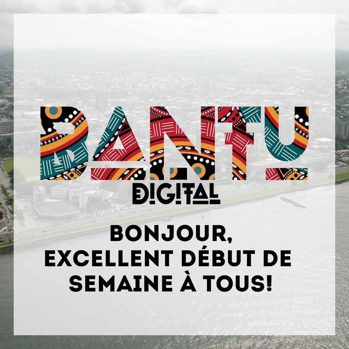 BantooDigital's tweet photo. Bonjour à tous! #bonjour #goodmorningyall #buenosdias #Gabon https://t.co/Y80JztXAME