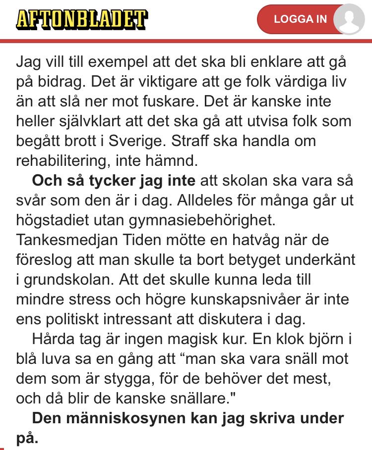 Jag tror inte att den största tidningen i något annat land skulle ens överväga att publicera detta.

Hur blev det så här? Även för vänstern måste ju detta vara genant läsning?