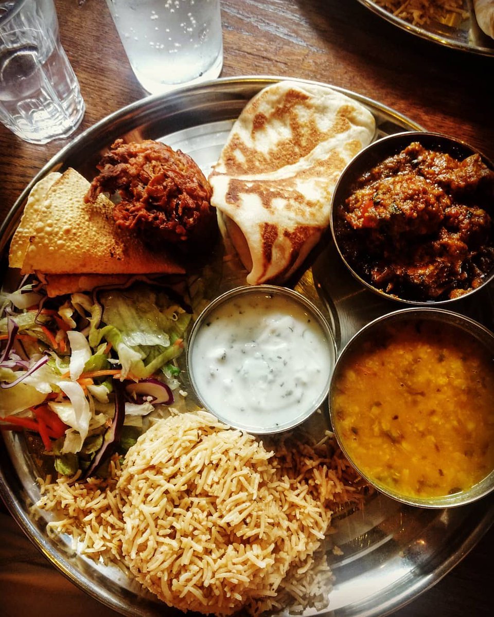 Thali Lunch to start the week!

#sceneMCR