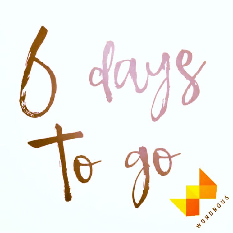 6  D A Y S  T O  G O

Join us in praying for all the different venues at our event including Crèche, Children’s, Youth, Main Auditorium and Sensory Zone.

For more info visit elimchurchireland.com/wondrous

#WondrousEbwi #WeAreWondrous #SoWillI